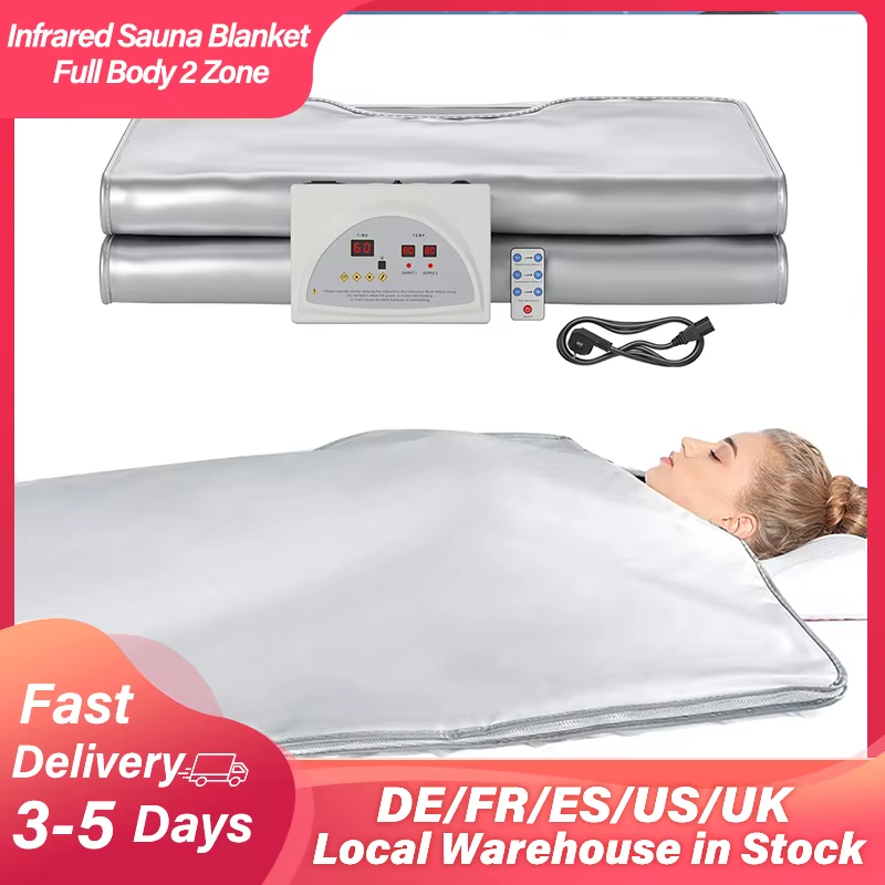 Sauna Blanket Portable Home Spa for Detox and Weight Loss Sweat Sauna Blanket with Temperature Control – Image 2